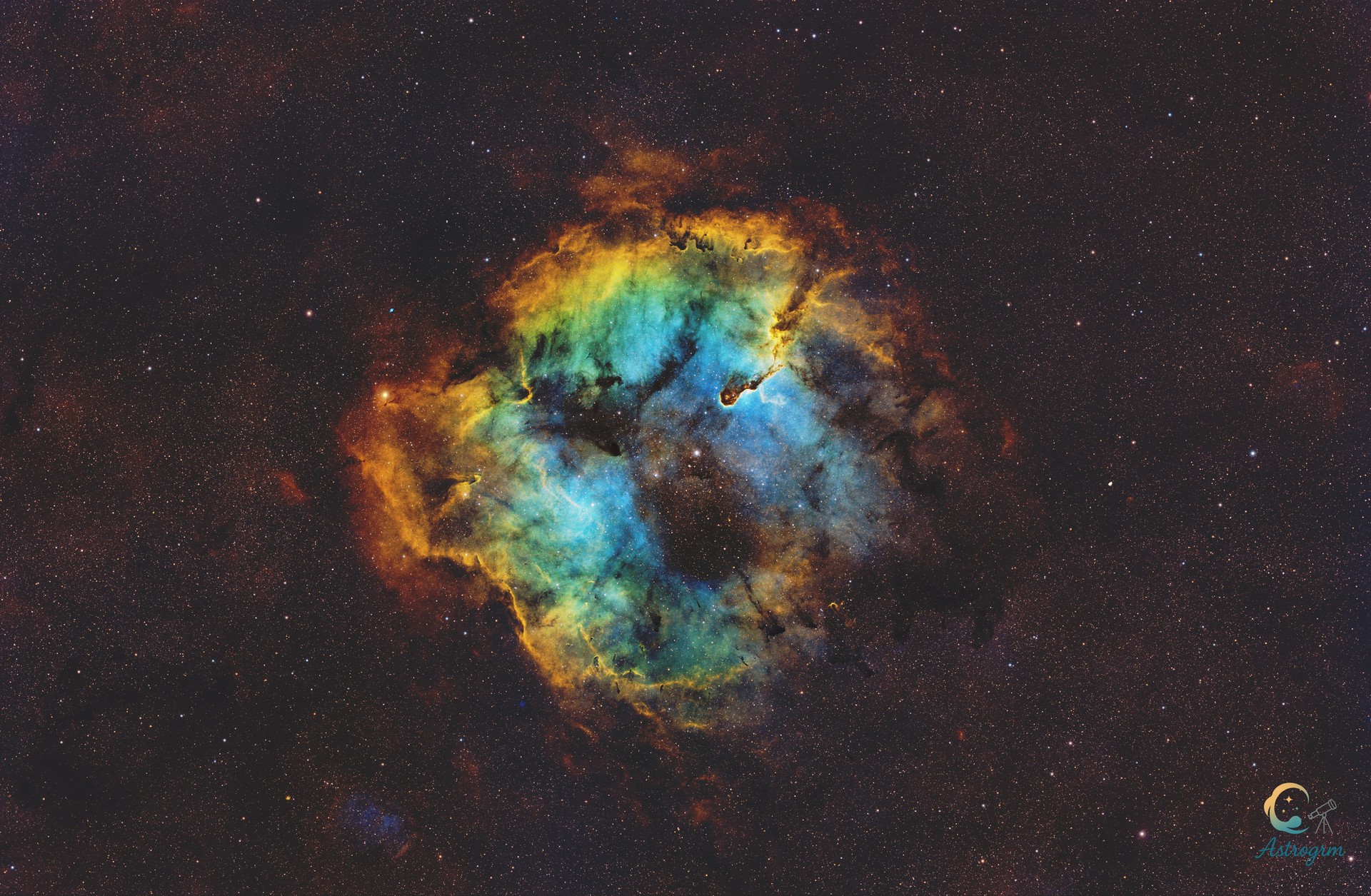 Elephant's Trunk Nebula (mosaic)